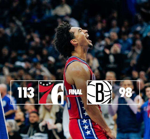 人客场大胜，西蒙斯全面发挥稳定