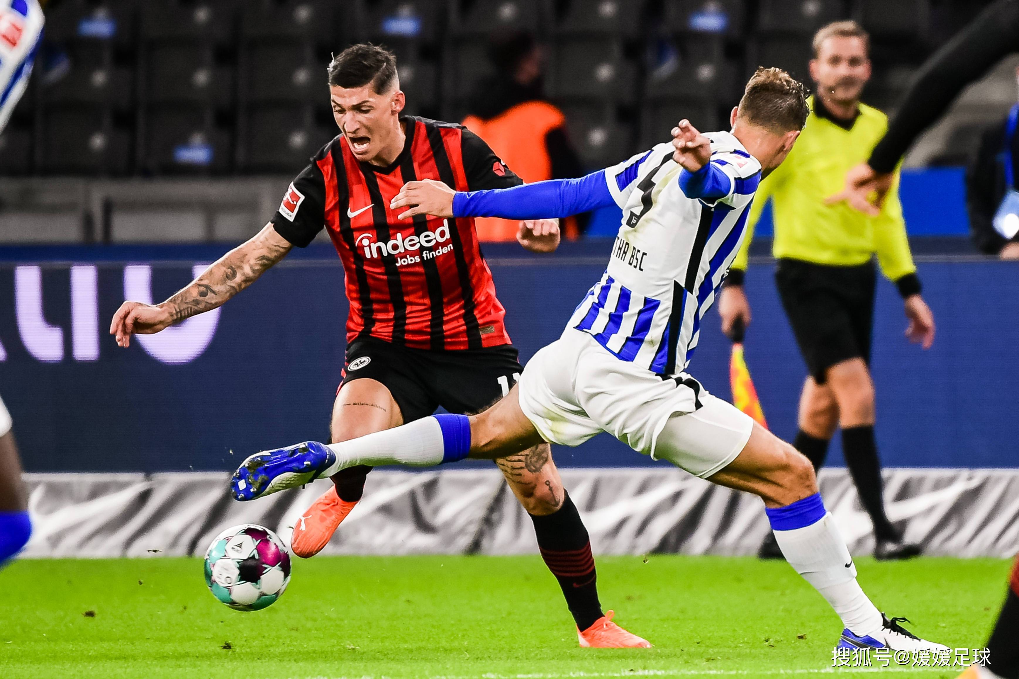 莱比锡红牛客场战平法兰克福，积分稍落后