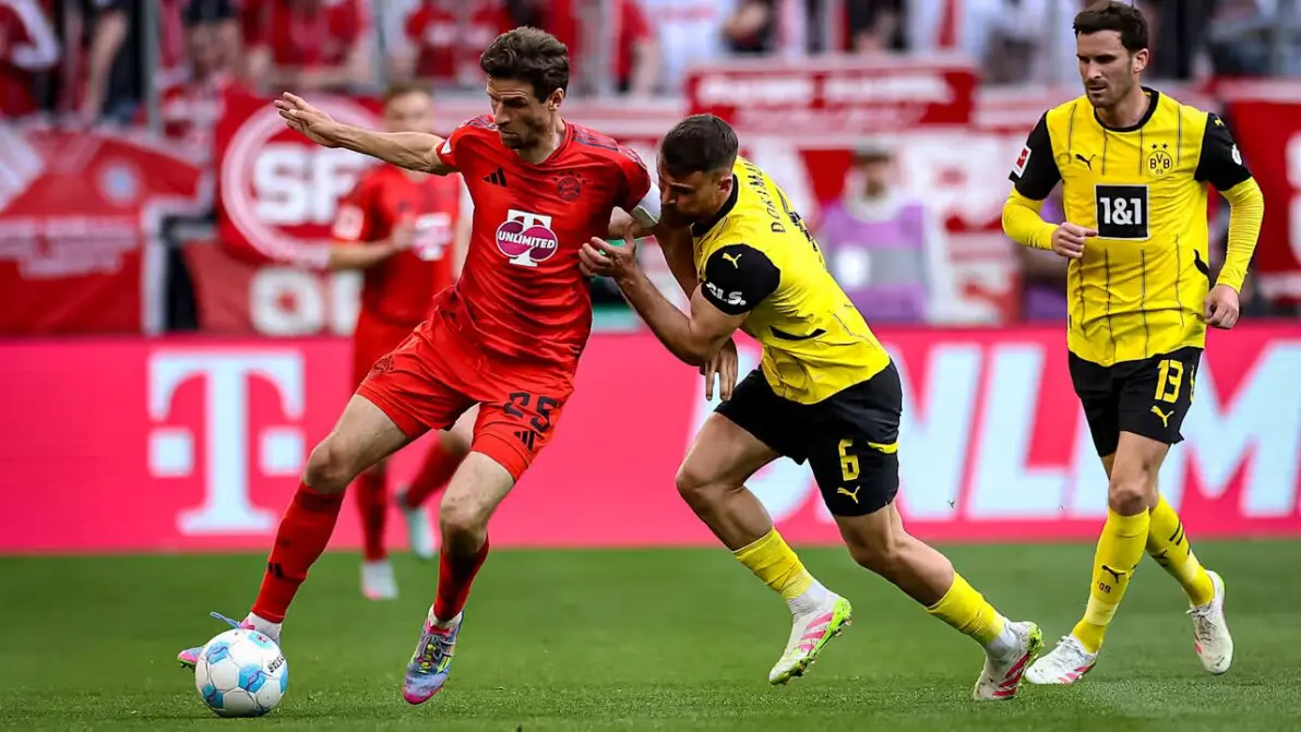 拜仁慕尼黑将在德甲比赛中对阵多特蒙德。